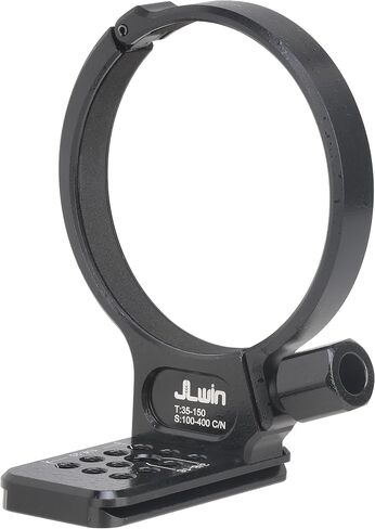 Lens Tripod Mount Ring Collar Compatible with Samyang 35-150mm F2-2.8 Lens | Arca-Swiss Fit Quick Release Plate with 1/4" & 3/8" Threaded Holes for Head Clamp Stabilizer in Saudi Arabia