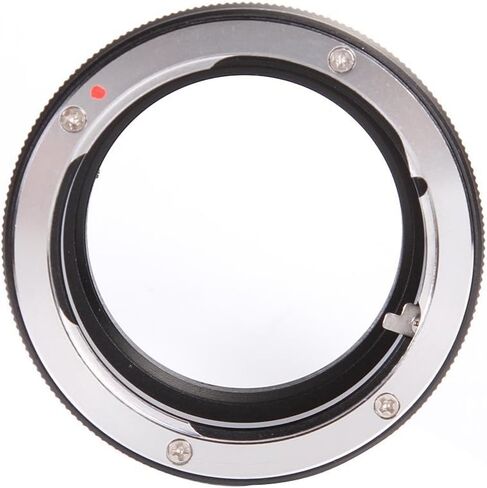 Adapter Ring for Olympus OM Mount Lens to Sony E-Mount Camera - Aluminum & Brass, Anodized Construction - Supports Infinity Focus & Metering - Manual Focus Only in Kuwait