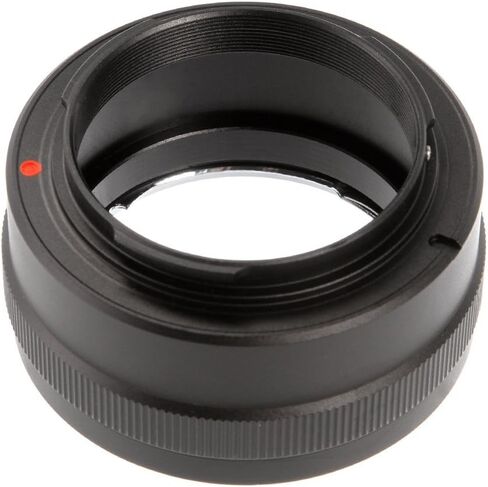 Adapter Ring for Olympus OM Mount Lens to Sony E-Mount Camera - Aluminum & Brass, Anodized Construction - Supports Infinity Focus & Metering - Manual Focus Only in Kuwait