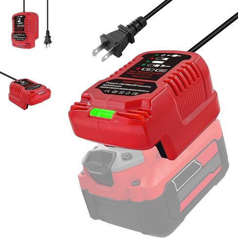 【Mini Rapid Charger for Craftsman 20V Battery】20V Battery Charger Replacement for Craftsman V20 Charger Compatible with Craftsman 20V Max Lithium Battery CMCB204 CMCB202 CMCB201 CMCB209 CMCB205 in Saudi Arabia