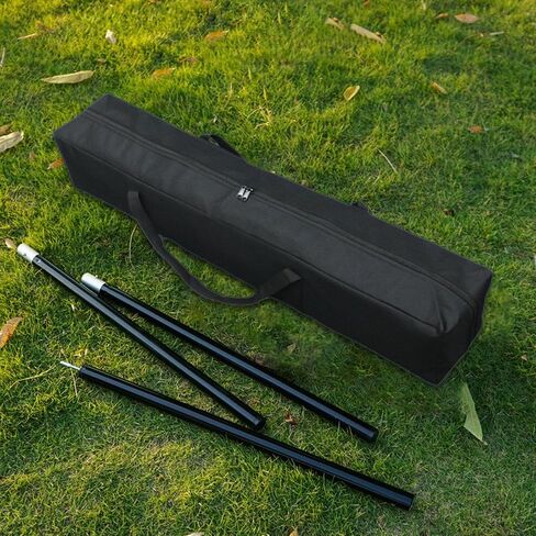Camping Equipment Storage Bag Carrying Bag Practical Multipurpose Handbag with Zipper for Tripod Roll Up Table Canopy Pole, 130cmx20cmx20cm in Kuwait
