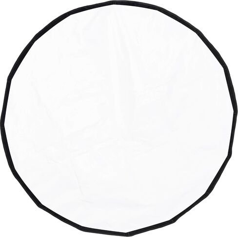 Godox Quick Release Parabolic Softbox 47.1", Bowens Mount, Silver Interior, Removable Diffusers, Directional Soft Light Modifier for Portrait, Fashion & Studio Photography (QRP120) in Saudi Arabia