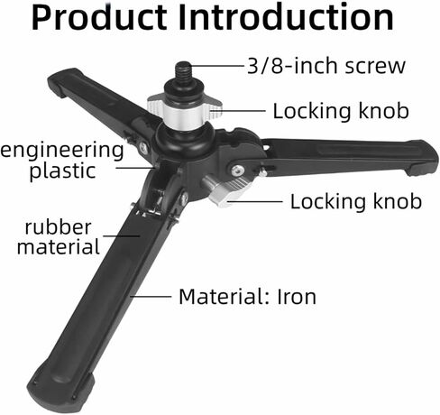 Monopods Tripod Base Accessory Foldable Storage Professional 3/8" Screw in Saudi Arabia