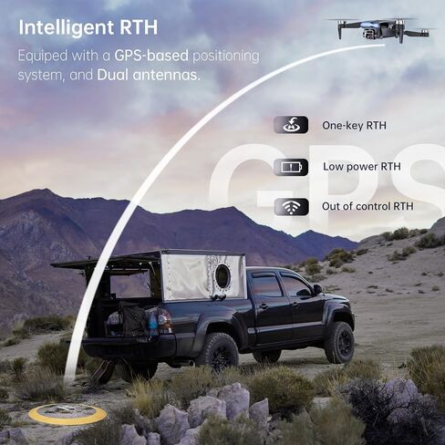4K UHD GPS Drone with Camera for Adults N11 Pro, 90 Min 3 Battery Long Flight Time, Auto Return, Follow Me, Long Control Range, Brushless Motor, 5G FPV RC Quadcopter for Beginners in Saudi Arabia