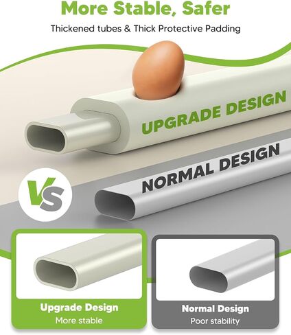 Bed Rail for Toddlers, 75IN Baby Bed Rail Guard Folding Up, Child Safety Side Railing Guards with Reinforced Anchor Bed in Kuwait