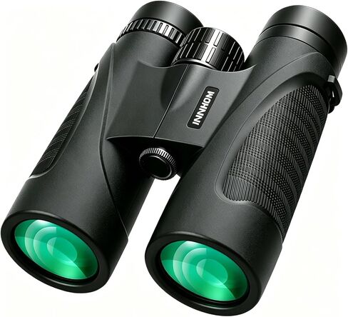 12x42 HD Waterproof Binoculars for Adults, Compact Binocular for Bird Watching (Black) in Saudi Arabia