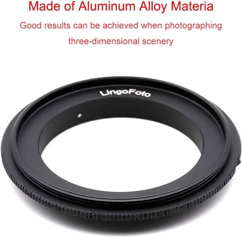 55mm Macro Lens Reverse Adapter Ring for Nikon F AI Mount Digital SLR Camera in Kuwait