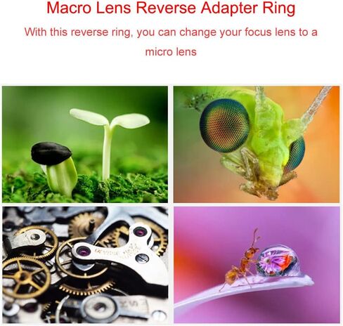 55mm Macro Lens Reverse Adapter Ring for Nikon F AI Mount Digital SLR Camera in Kuwait