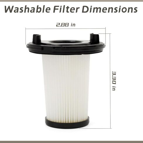 4-Pack Vacuum Filter Compatible with WHALL EV-691 Cordless Vacuum Cleaner for HEPA Washable Reusable, Dry Cleaner Filtration Part for Home in Saudi Arabia
