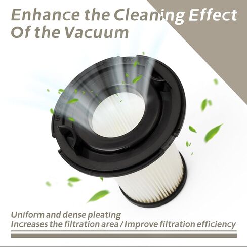 4-Pack Vacuum Filter Compatible with WHALL EV-691 Cordless Vacuum Cleaner for HEPA Washable Reusable, Dry Cleaner Filtration Part for Home in Saudi Arabia