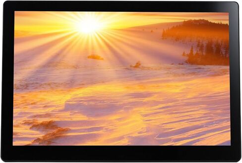 15.4-Inch Mirror Digital Photo Frame, Hd Advertising Video Loop Playback, Video, Music and Pictures Three-in-One, White in Saudi Arabia
