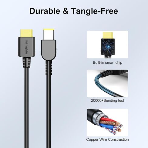 King Ma 330W Replacement DC Power Cable, XT60 to DC 11×4.5mm Connector, Compatible with Legion Laptops in Saudi Arabia