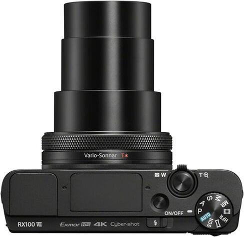 Sony Cyber-Shot DSC-RX100 VII Digital Camera, LED Video Light, 128GB Extreme Speed, U-Grip, Tripod, Case, Software, & More - Pro Bundle (24pc) in Kuwait