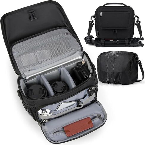 Water Proof DSLR SLR Mirrorless Camera Sling Bag with Rain Cover in Saudi Arabia
