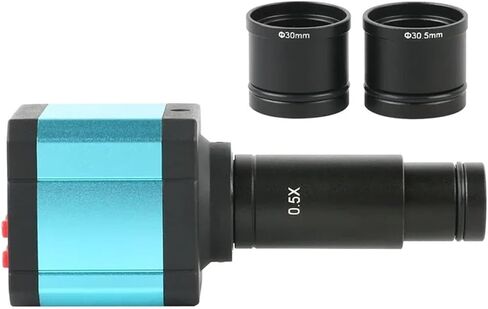 4K 2K 48MP 1080P 55MP HDMI USB Electronic Eyepiece Video Microscope Camera Mount Size 23.2mm With Ring Adapters 30mm 30.5mm(HDMI VGA Type-c PC) in Kuwait