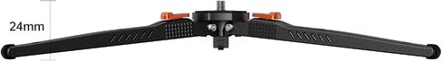 Mini Camera Tripod with 1/4" Screw, Desktop Tabletop Tripod Stand Fit for Gopro Hero/Osmo Mobile/Gimbal Handle Grip Stabilizer/Crane 2/Smooth 4 and All Cameras Black in Saudi Arabia