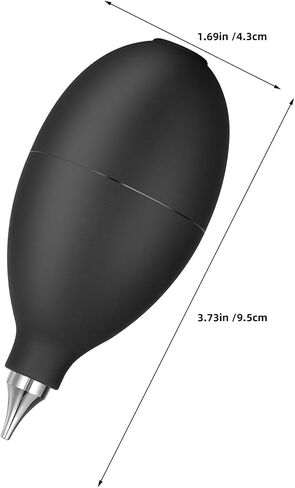 BESTYASH Manual Air Blower Dust for Camera Lens and Delicate Electronics, Efficient Dust Removal Tool with PVC and Zinc Alloy Material, for Photography and Keyboard Cleaning in Saudi Arabia