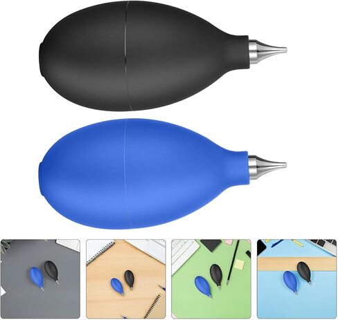 BESTYASH Manual Air Blower Dust for Camera Lens and Delicate Electronics, Efficient Dust Removal Tool with PVC and Zinc Alloy Material, for Photography and Keyboard Cleaning in Saudi Arabia