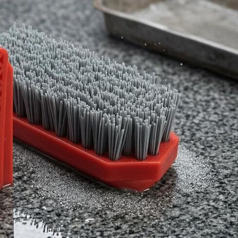 Stone Cleaning Brush Stone Polishing Brush Surface Scrubbing Brush Detailing Brush With Silicon Carbide Grit For Antiqued Finish On Hard Stone, 46 in Kuwait