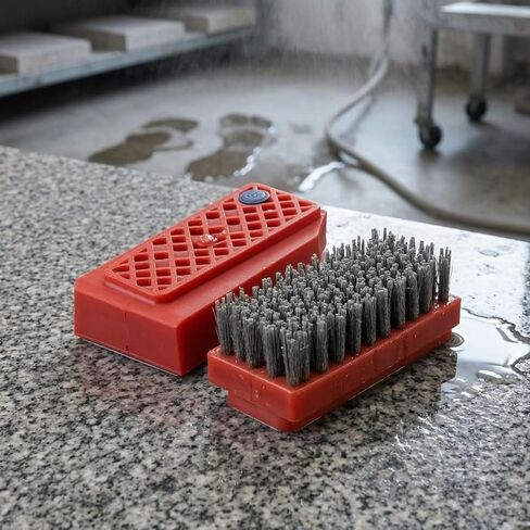 Baoblaze Stone Cleaning Brush Stone Polishing Brush Surface Conditioning Brush Detailing Brush With Gritty Silicon Carbide For Surface Treatment On Hard Stone, 240 in Saudi Arabia