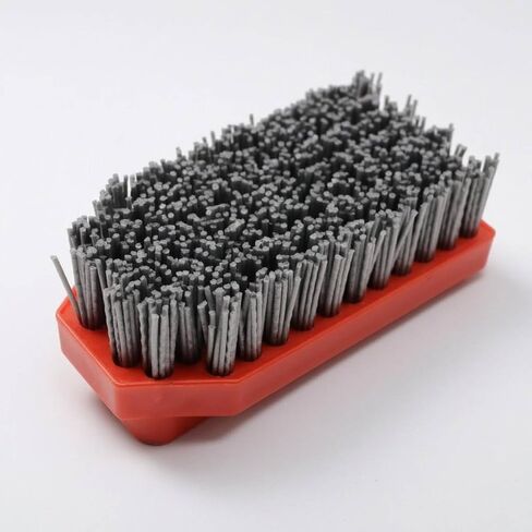 Baoblaze Stone Cleaning Brush Stone Polishing Brush Surface Conditioning Brush Detailing Brush With Gritty Silicon Carbide For Surface Treatment On Hard Stone, 240 in Saudi Arabia