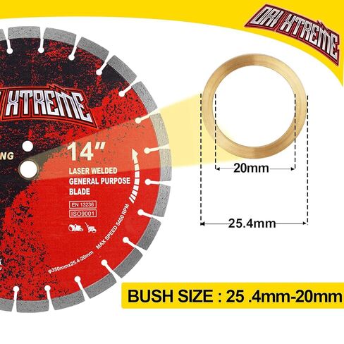 14 Inch Laser Welded Diamond Concrete Saw Blade in Saudi Arabia