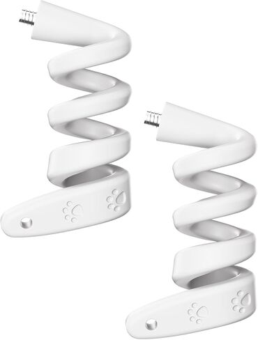 2 Pack Flexible Twist Mount Compatible with Arlo Essential 2K Outdoor/Indoor/Spotlight, Arlo Pro/Pro 2/3/4/5S & Ultra, Bendable No-Drill Security Camera Holder for Damage-Free Installation in Kuwait