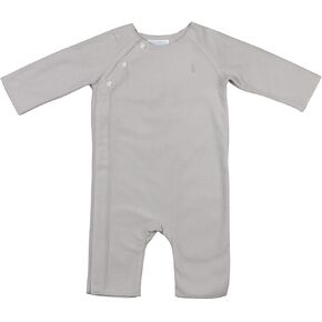 RL Infant Boy's (0M-24M) Lux Micro Long Sleeve Body Suit (6M, Gray) in Kuwait