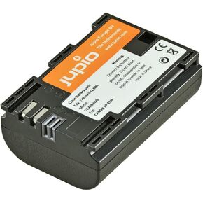 Jupio Digital Camera Replacement Battery for Canon LP-E6n | NB-E6n, Grey (CCA0028) | DSLR and mirrorless power with 1700mAh capacity and 7.4V output in Kuwait