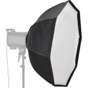 BoomBox 36"/91.4 cm Octagonal Softbox w Bowens S-Type Mount V2 - Umbrella-Style Quick-Open Light Modifier for Monolights Strobes and LED Lights, Removable Diffuser & Baffle, Deflector Plate in Saudi Arabia