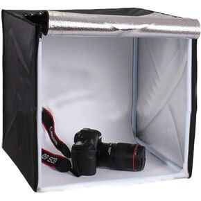 323232"Photo Studio Light Box 3 Backgrounds with 2LED Light Photography Lighting Kit for Jewelry Accessories Toys and Small Objects in Saudi Arabia