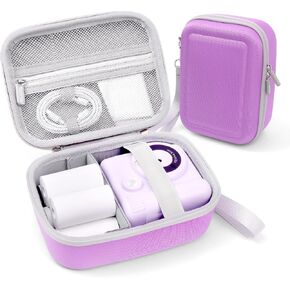 Krypthos Kids Instant Print Camera Case for Dylanto for ESOXOFFORE (Blue) | Compatible with ESOXOFFORE, Dylanto, DUDUDRAGON, Zostuic, Gofunly, Cimizi, Paper Storage, Shockproof, Durable, Easy to Carry in Saudi Arabia
