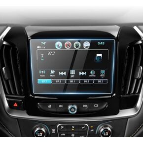 واقي شاشة Karltys عبوتين لـ 2022-2025 2026 Chevy Silverado GMC Sierra 1500 2500HD 3500HD، غطاء شاشة من الزجاج المقوى مقاس 13.4 بوصة لفيلم شاشة اللمس Cheverolet Silverado [بدون وهج وبصمة الإصبع] in Kuwait