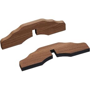 unipaws Support Feet for Extra Wide 6 Panel Pet Gate, Dog Gate | Set of 2, Design for 0.71 inches Thickness Panel , Walnut in Saudi Arabia