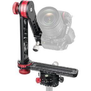 CAVIX Professional 720°Gimbal Head Panoramic VR Tripod Head - 15kg/33lbs Load Capacity, 3-Way Head with Quick Release Plate for DSLR/Mirrorless Camera, Tripod, Ball Head, Panorama Photography PH-720A in Saudi Arabia
