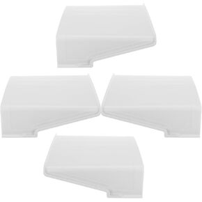 PartyKindom Outdoor Security Camera Protective Shield 4pcs Rain Cover Waterproof and Dustproof Plastic Sun Shade Cover for CCTV System and Camera Lens Application in Kuwait