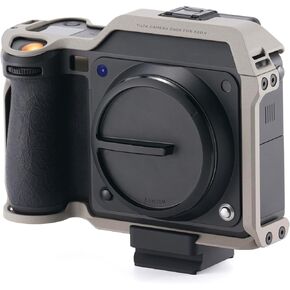 طقم قاعدة قفص الكاميرا الكلاسيكي من Tilta متوافق مع Hasselblad X2D II 100C | درع إعداد محسّن لصناعة الأفلام لحماية الجسم | جهاز أجهزة مصنوع من سبائك الألومنيوم مصنوع من السيراميك على نطاق نانو - رمادي حجري in Kuwait