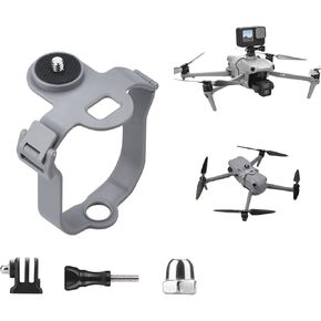 Air 3S Quadcopter Top Camera Mounts for DJI Air 3S AIR 3 Accessories | Air 3S Drone Extension Adapter Mount Compatible with Go Pro , for Insta360 / DJI Action Cameras/Vlog Lgiht Extension Bracket in Saudi Arabia