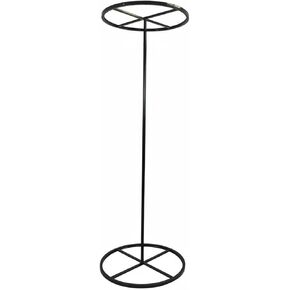 Wreath Frame Round Backdrop Stand Wedding Arch Circular Frame Ceremony Archway Event Display Iron Material Adjustable Telescopic Support rod suitable , Black , 100 Cm in Saudi Arabia
