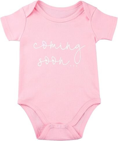 Coming Soon Bodysuit Grandparents Baby Pregnancy Announcement Baby Bodysuit in Saudi Arabia