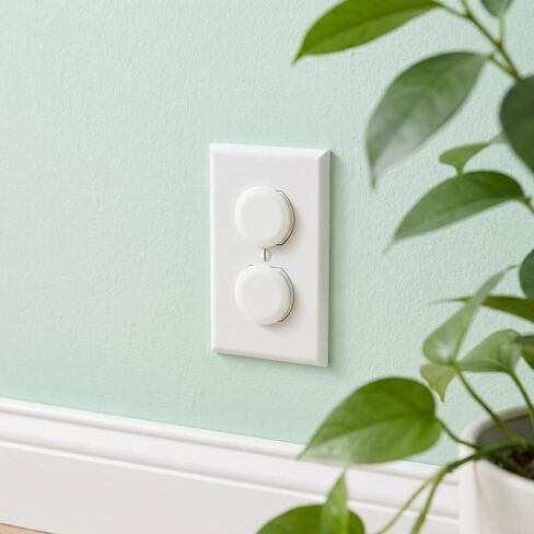 24 Pack Outlet Covers Baby Proofing, Baby Proof Outlet Covers, Plug Covers Baby Proofing, Childproof Electrical Socket Plug Protectors, Durable Socket Safety Guards for Home Hotel Travel in Kuwait