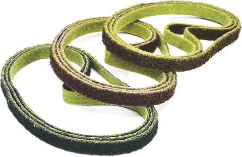 Arc Abrasives 6300802052 Surface Conditioning Air File Belts, Grade A MED, 3/4-Inch x 20-1/2-Inch, 20-Pack in Saudi Arabia