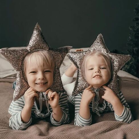 hejhncii Glittered Hat Headwear Party Costume Photo Props Headbands Animation Hair Hoop for Photo Props Star Headpiece in Saudi Arabia