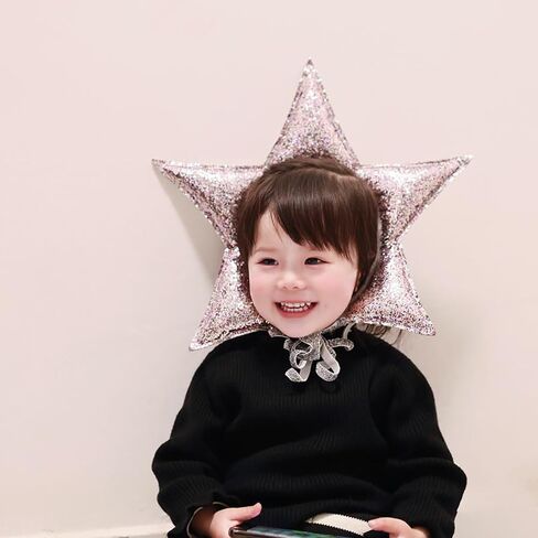 hejhncii Glittered Hat Headwear Party Costume Photo Props Headbands Animation Hair Hoop for Photo Props Star Headpiece in Saudi Arabia