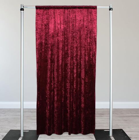 Velvet 14 ft x 60 Inch Drape with 4 Inch Pocket - White in Kuwait