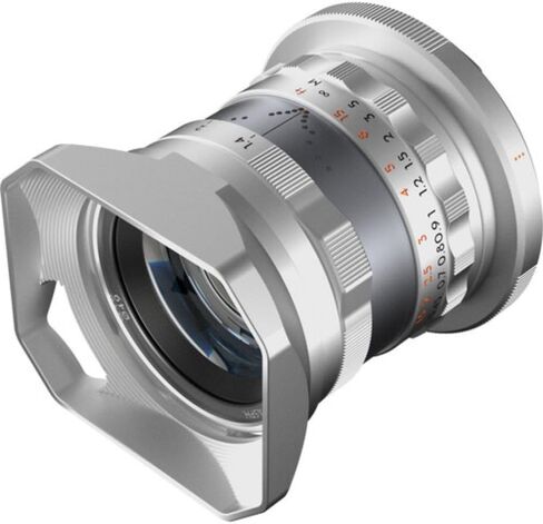 Thypoch Full-Frame Photography Lens Simera 35mm f1.4 for Canon RF Mount - Silver in Saudi Arabia