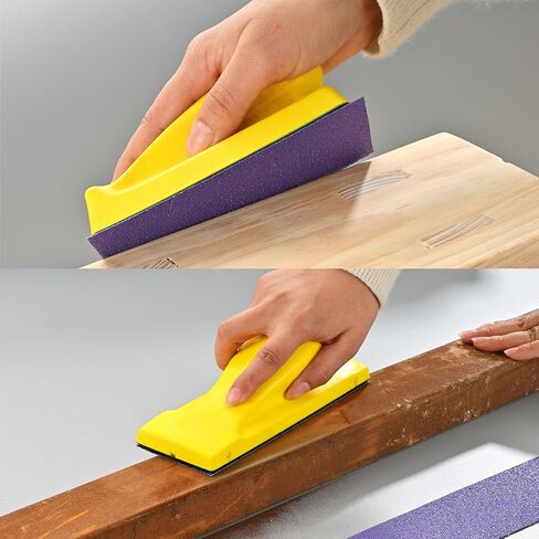400 Grit PSA Sandpaper Roll, Self Adhesive Stickyback Sand Paper | 2-3/4" Wide Continuous 20 Yard Roll, Purple Film Ceramic Abrasive Longboard Sanding Roll for Auto, Wood, Hand Sanding Blocks in Kuwait