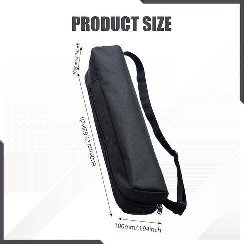 Tripod Carrying Bag, Tripod Bag with Shoulder Strap, Oxford, Water-Resistant, for Cameras, Multifunctional, Portable, Tripod Bag, 60cmx10cmx10cm in Kuwait