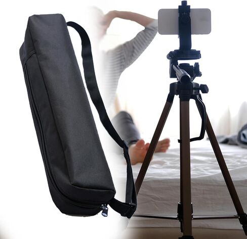 Tripod Carrying Bag, Tripod Bag with Shoulder Strap, Oxford, Water-Resistant, for Cameras, Multifunctional, Portable, Tripod Bag, 60cmx10cmx10cm in Kuwait