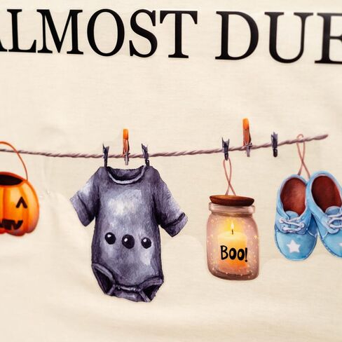 A Little Boo is Almost Due Decal | Halloween Baby Shower Gender Reveal Party Decorations,Little Boo Bat Pumpkin Sign Balloon Arch Background Decal in Saudi Arabia